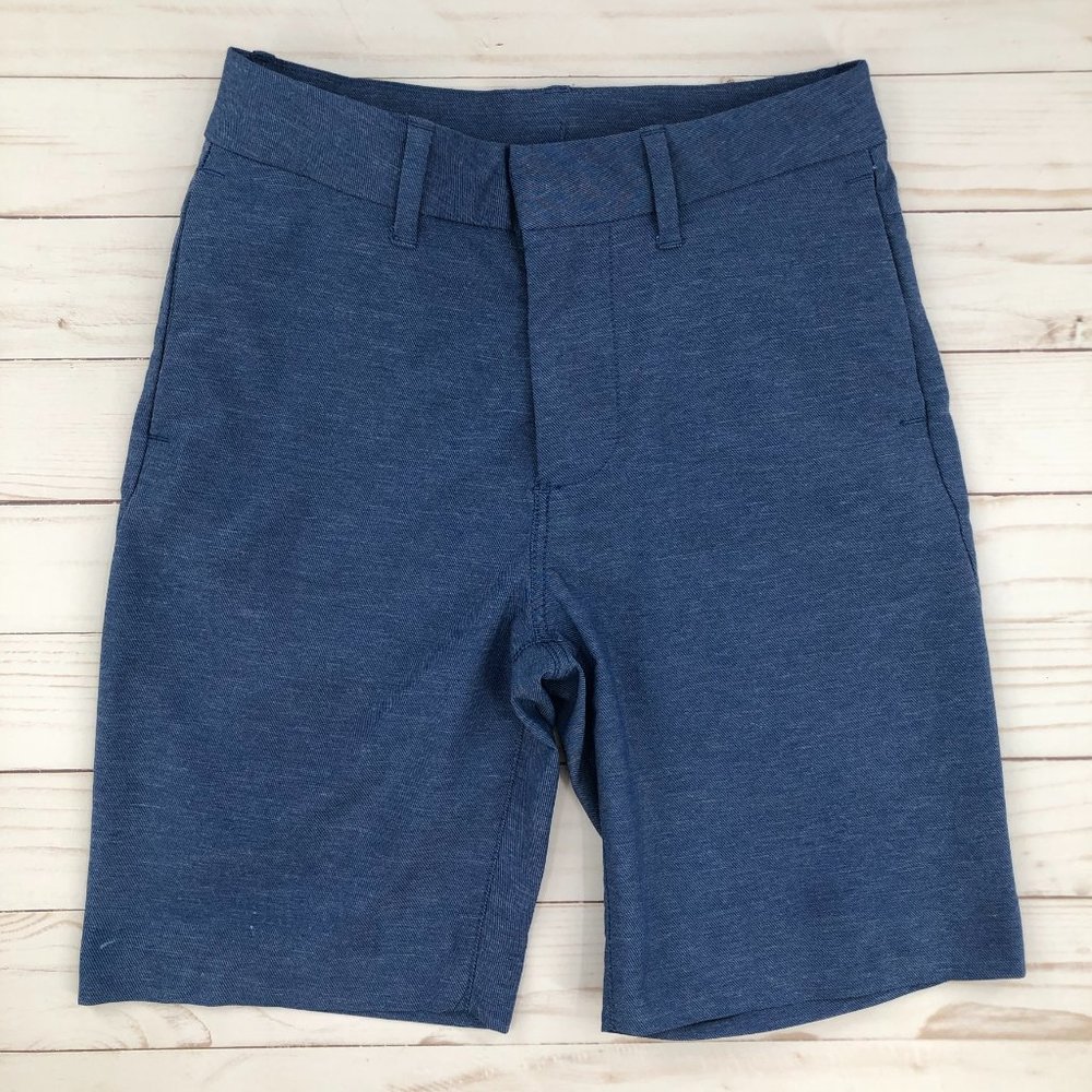 GAP KIDS | Flat Front Chinos Shorts Blue - 7Y